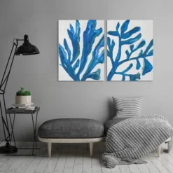 (Set Of 2) Blue Watercolor Seaweed Painitng By Jetty Home Wall Art Set - Americanflat 7 (Set Of 2) Blue Watercolor Seaweed Painitng By Jetty Home Wall Art Set - Americanflat -Americanflat GUEST 8ebd62d6 d7ef 4815 9d19 9c17e9e1dda5