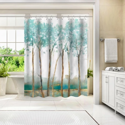 Americanflat 71" X 74" Shower Curtain Style 1 By PI Creative Art - Available In Variety Of Styles 1 Americanflat 71" X 74" Shower Curtain Style 1 By PI Creative Art - Available In Variety Of Styles