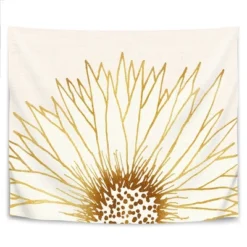 Simple Sunflower By Modern Tropical Wall Tapestry 5 Simple Sunflower By Modern Tropical Wall Tapestry -Americanflat GUEST 9508906b bb24 40f5 9896 a1384f564055
