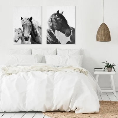 (Set Of 2) Wild Horses By LILA + LOLA Wall Art Set - Americanflat 1 (Set Of 2) Wild Horses By LILA + LOLA Wall Art Set - Americanflat