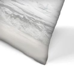 Blue Waves California By Tanya Shumkina Throw Pillow - Americanflat