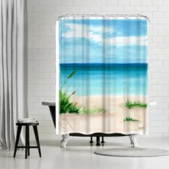 Americanflat 71" X 74" Shower Curtain By Michelle Mospens 10 Americanflat 71" X 74" Shower Curtain By Michelle Mospens -Americanflat GUEST a57b075c d4ea 4211 8945 b775e39d3fef