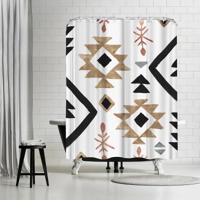 Americanflat 71" X 74" Shower Curtain Style 1 By PI Creative Art - Available In Variety Of Styles 5 Americanflat 71" X 74" Shower Curtain Style 1 By PI Creative Art - Available In Variety Of Styles - Image 5