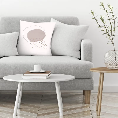 Modern Boho In Neutrals By Tanya Shumkina Throw Pillow - Americanflat 2 Modern Boho In Neutrals By Tanya Shumkina Throw Pillow - Americanflat - Image 2
