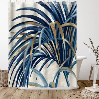 Americanflat 71X74 Floral Shower Curtain By Pi Creative Art 2 Americanflat 71X74 Floral Shower Curtain By Pi Creative Art - Image 2