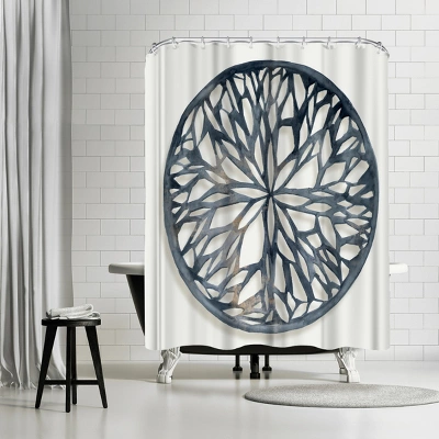 Americanflat 71X74 Floral Shower Curtain By Pi Creative Art 5 Americanflat 71X74 Floral Shower Curtain By Pi Creative Art - Image 5