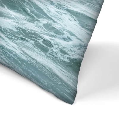 Surfers On Waves By Tanya Shumkina Throw Pillow - Americanflat 1 Surfers On Waves By Tanya Shumkina Throw Pillow - Americanflat