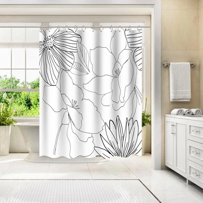Americanflat 71" X 74" Shower Curtain Style 15 By PI Creative Art - Available In Variety Of Styles 1 Americanflat 71" X 74" Shower Curtain Style 15 By PI Creative Art - Available In Variety Of Styles