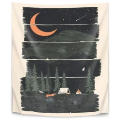 Americanflat Wish I Was Camping By NDTank Wall Tapestry 10 Americanflat Wish I Was Camping By NDTank Wall Tapestry -Americanflat GUEST aeb5a212 8611 424d 9552 4020b915fc4c