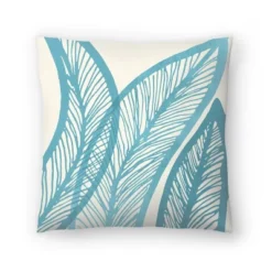 Abstract Banana Leaf Blue By Modern Tropical Throw Pillow - Americanflat 9 Abstract Banana Leaf Blue By Modern Tropical Throw Pillow - Americanflat -Americanflat GUEST af408ddb ecc0 4b5d b07d 002f29870e57