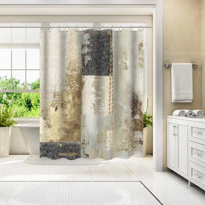 Americanflat 71" X 74" Shower Curtain Style 9 By PI Creative Art - Available In Variety Of Styles 1 Americanflat 71" X 74" Shower Curtain Style 9 By PI Creative Art - Available In Variety Of Styles