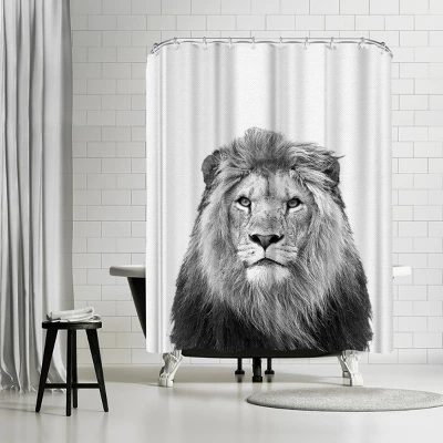 Americanflat 71" X 74" Shower Curtain By NUADA 10 Americanflat 71" X 74" Shower Curtain By NUADA - Image 10