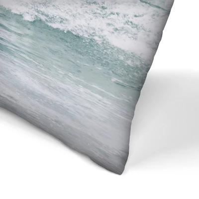 Surfer On High Wave By Tanya Shumkina Throw Pillow - Americanflat 1 Surfer On High Wave By Tanya Shumkina Throw Pillow - Americanflat