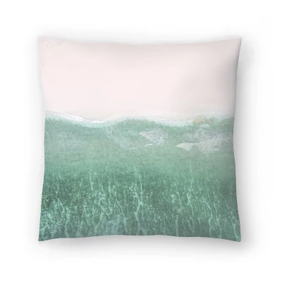 Turquoise Wave By Tanya Shumkina Throw Pillow - Americanflat 5 Turquoise Wave By Tanya Shumkina Throw Pillow - Americanflat - Image 5