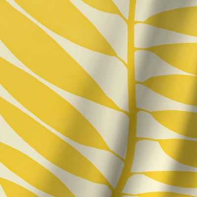 Golden Yellow Leaves By Modern Tropical 2 Golden Yellow Leaves By Modern Tropical - Image 2