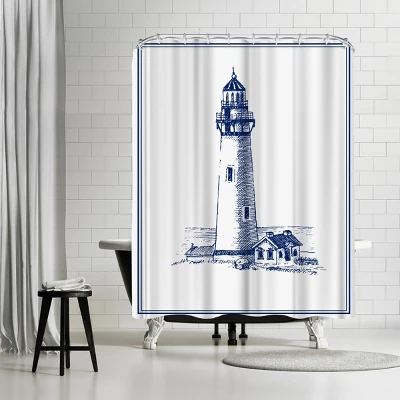 Americanflat 71" X 74" Shower Curtain By NUADA 11 Americanflat 71" X 74" Shower Curtain By NUADA - Image 11