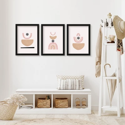 (Set Of 3) Boho Rainbows By Tanya Shumkina Framed Triptych Wall Art Set - Americanflat 1 (Set Of 3) Boho Rainbows By Tanya Shumkina Framed Triptych Wall Art Set - Americanflat