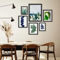 (Set Of 6) Framed Prints Gallery Wall Art Set Green Mountains By Louise Robinson - Americanflat 10 (Set Of 6) Framed Prints Gallery Wall Art Set Green Mountains By Louise Robinson - Americanflat -Americanflat GUEST bedb8a17 6059 4d44 be97 d9055b128bd6