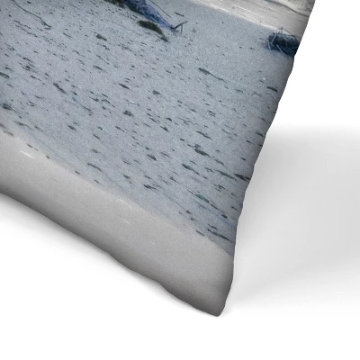 Fishing By Tanya Shumkina Throw Pillow - Americanflat 1 Fishing By Tanya Shumkina Throw Pillow - Americanflat