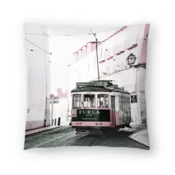 Pink Furla Tram By Tanya Shumkina Throw Pillow - Americanflat -Americanflat GUEST c2ff8b21 a574 47a6 b1c0 5d6b2c47d6ea