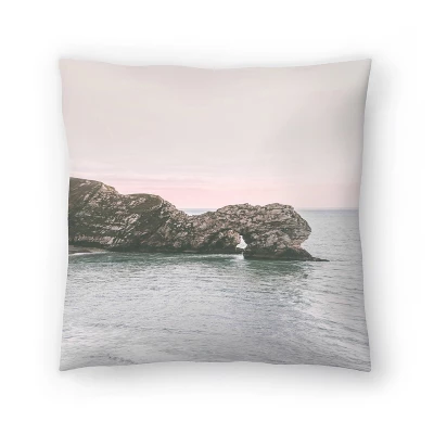 Sea Rock Pastel Pink By Tanya Shumkina Throw Pillow - Americanflat 7 Sea Rock Pastel Pink By Tanya Shumkina Throw Pillow - Americanflat - Image 7