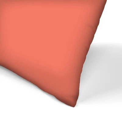 Americanflat Coral By Leah Flores Throw Pillow 1 Americanflat Coral By Leah Flores Throw Pillow