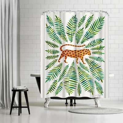 Americanflat 71" X 74" Shower Curtain Style 4 By Cat Coquillette - Available In Variety Of Styles 5 Americanflat 71" X 74" Shower Curtain Style 4 By Cat Coquillette - Available In Variety Of Styles - Image 5