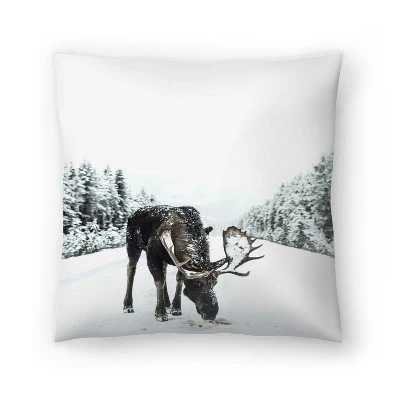 Moose By Tanya Shumkina Throw Pillow - Americanflat 5 Moose By Tanya Shumkina Throw Pillow - Americanflat - Image 5