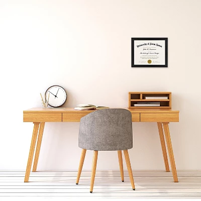 Americanflat Diploma Frame With Tempered Shatter-resistant Glass - Available In A Variety Of Sizes And Styles 1 Americanflat Diploma Frame With Tempered Shatter-resistant Glass - Available In A Variety Of Sizes And Styles