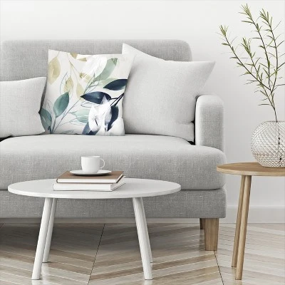 Americanflat Green Sleeves Ii By Pi Creative Art Throw Pillow 2 Americanflat Green Sleeves Ii By Pi Creative Art Throw Pillow - Image 2