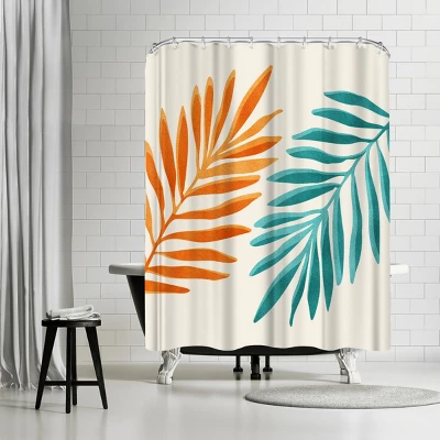 Americanflat 71X74 Floral Shower Curtain By Pi Creative Art 7 Americanflat 71X74 Floral Shower Curtain By Pi Creative Art - Image 7