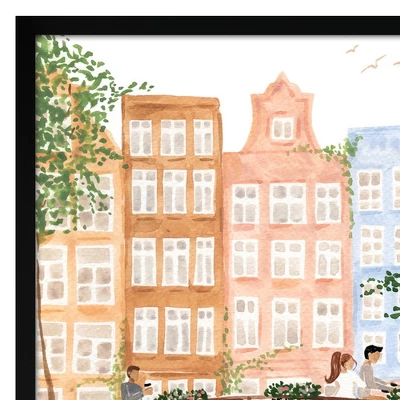 Americanflat 3 Piece 16x20 Wrapped Canvas Set - Italian Shore By Sabina Fenn - Coastal Wall Art 3 Americanflat 3 Piece 16x20 Wrapped Canvas Set - Italian Shore By Sabina Fenn - Coastal Wall Art - Image 3