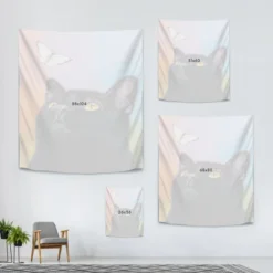 Americanflat Black Cat Butterfly By Michael Creese Wall Tapestry 6 Americanflat Black Cat Butterfly By Michael Creese Wall Tapestry -Americanflat GUEST cc2b3456 56d6 48a5 9310 c4abc2e9cf73