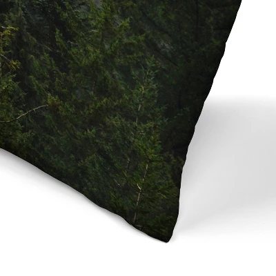 Foggy Forest By Tanya Shumkina Throw Pillow - Americanflat 1 Foggy Forest By Tanya Shumkina Throw Pillow - Americanflat