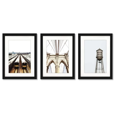 Americanflat American Dreaming By Tanya Shumkina - 3 Piece Gallery Framed Print Art Set 3 Americanflat American Dreaming By Tanya Shumkina - 3 Piece Gallery Framed Print Art Set - Image 3