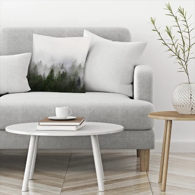 Autumn Landscape By Tanya Shumkina Throw Pillow - Americanflat 2 Autumn Landscape By Tanya Shumkina Throw Pillow - Americanflat - Image 2