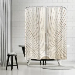 Americanflat 71" X 74" Shower Curtain Neutral Styles By Modern Tropical 19 Americanflat 71" X 74" Shower Curtain Neutral Styles By Modern Tropical -Americanflat GUEST cd8098a0 402a 4532 9d82 89d7c814e854