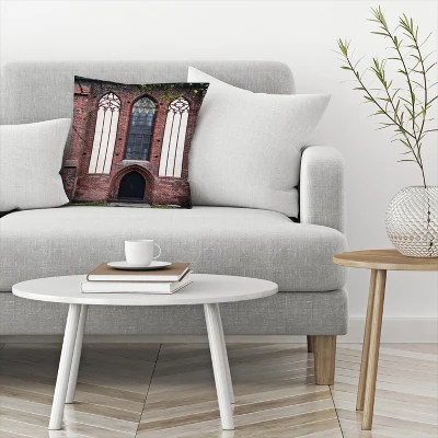Gothic Church Element By Tanya Shumkina Throw Pillow - Americanflat 2 Gothic Church Element By Tanya Shumkina Throw Pillow - Americanflat - Image 2