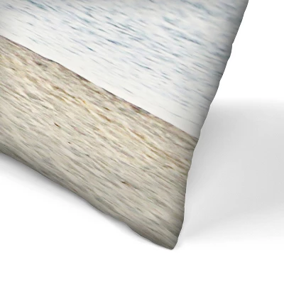 Beach Sunset By Tanya Shumkina Throw Pillow - Americanflat 1 Beach Sunset By Tanya Shumkina Throw Pillow - Americanflat