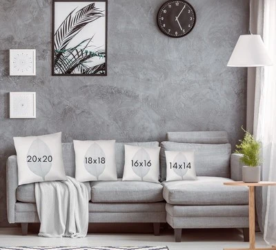 Pastel Pink Leaf By Tanya Shumkina Throw Pillow - Americanflat 3 Pastel Pink Leaf By Tanya Shumkina Throw Pillow - Americanflat - Image 3