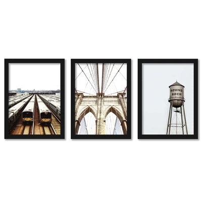 Americanflat American Dreaming By Tanya Shumkina - 3 Piece Gallery Framed Print Art Set 2 Americanflat American Dreaming By Tanya Shumkina - 3 Piece Gallery Framed Print Art Set - Image 2