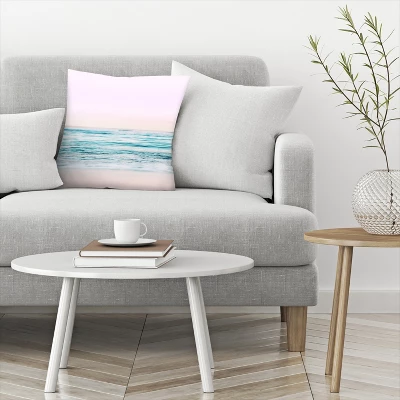 Beach Waves By Tanya Shumkina Throw Pillow - Americanflat 2 Beach Waves By Tanya Shumkina Throw Pillow - Americanflat - Image 2