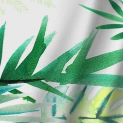 Americanflat Tropical Foliage By Victoria Nelson Blackout Rod Pocket Single Curtain Panel 50x84