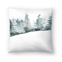 Watercolor Forest By Tanya Shumkina Throw Pillow - Americanflat -Americanflat GUEST dc3688fa 661c 4566 b230 ae33e62fc252
