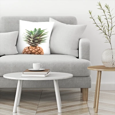 Pineapple By Tanya Shumkina Throw Pillow - Americanflat 2 Pineapple By Tanya Shumkina Throw Pillow - Americanflat - Image 2