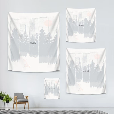 Americanflat A Fox In The Wild By NDTank Wall Tapestry 3 Americanflat A Fox In The Wild By NDTank Wall Tapestry - Image 3