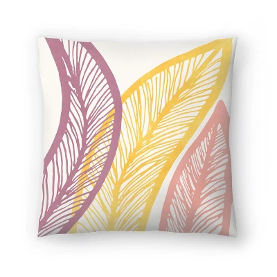 Large Leaf Study Ii By Modern Tropical Throw Pillow - Americanflat 6 Large Leaf Study Ii By Modern Tropical Throw Pillow - Americanflat - Image 6