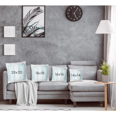 Americanflat Rise Above Blue By Amy Brinkman Throw Pillow 3 Americanflat Rise Above Blue By Amy Brinkman Throw Pillow - Image 3