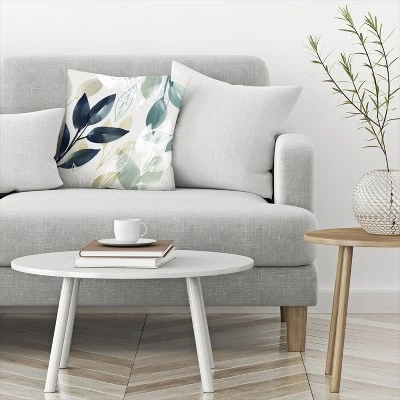 Green Sleeves I By Pi Creative Art Throw Pillow - Americanflat 2 Green Sleeves I By Pi Creative Art Throw Pillow - Americanflat - Image 2