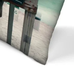 Beach Tower By Tanya Shumkina Throw Pillow - Americanflat